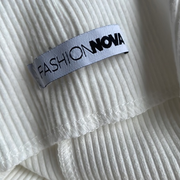 Fashion Nova White Top - Picture 5 of 6